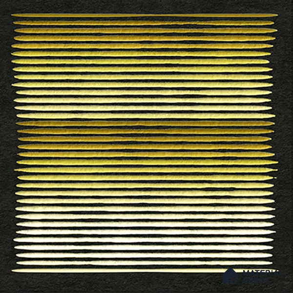 Highlighter Tiles  Tile TL 07240 C Carvino 8003 GLM (Gold) 1 ft x 1 ft Ceramic Matte Finish - 9 mm  | 2 mm Spacer is Mandatory (Sample)